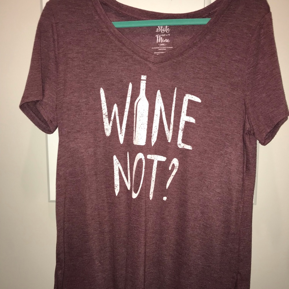 “Wine Not?” Blouse